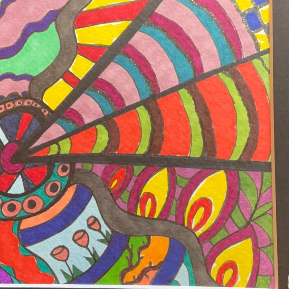 Original Intuitive Abstract Drawing - Picture 4 of 4